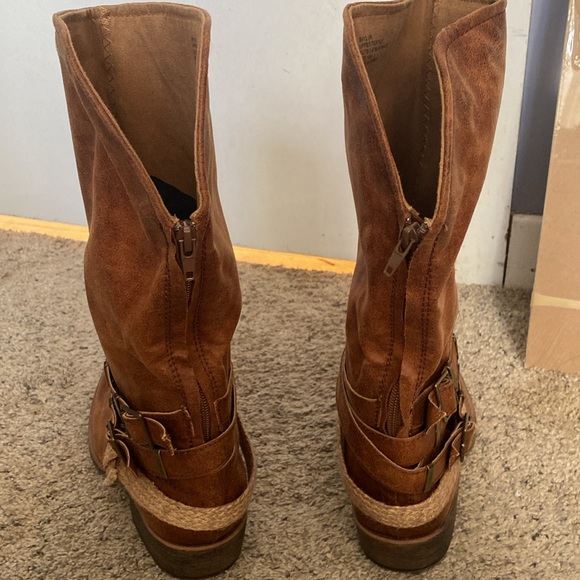 Vegan Coconuts by Matisse Cowboy Boots Size 10 - Picture 5 of 8